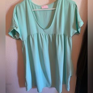 Pink Lily mint green dress size small